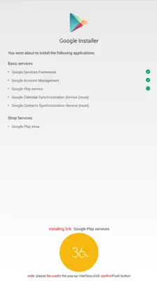 Google Installer android App screenshot 3